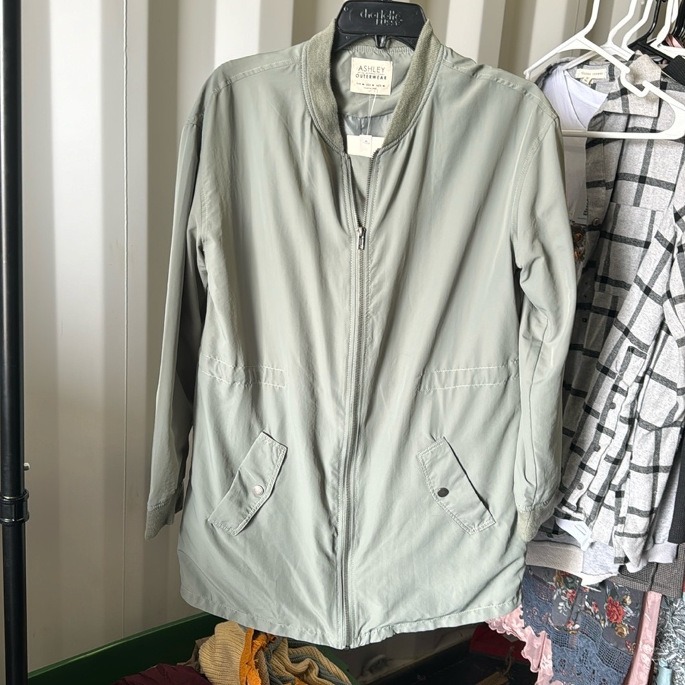 Long tunic bomber jacket from Buckle